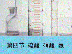 高一化学必修1教材44《氨 硝酸 硫酸》课件.ppt