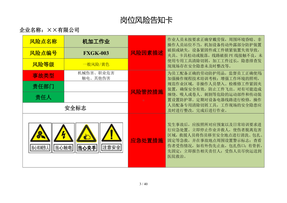 企业车间岗位风险告知卡范本参考模板范本.doc_第3页