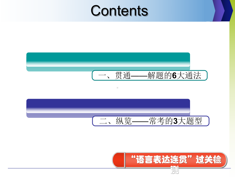 高考语文总复习课件 专题三语言表达连贯.ppt_第3页