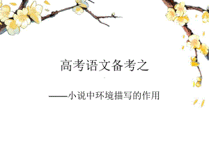 高考语文-小说环境描写的作用课件.ppt