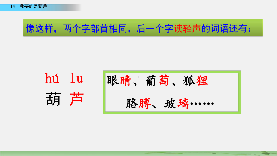 部编语文二年级上册14 我要的是葫芦课件.pptx_第2页