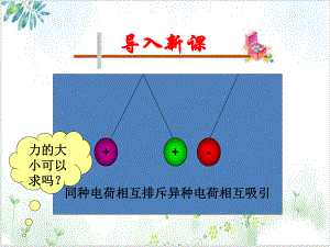 高中物理人教版选修3 1库仑定律 优秀课件.pptx