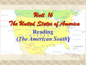 高二英语第16单元the united states 阅读课件.ppt（纯ppt,不包含音视频素材）