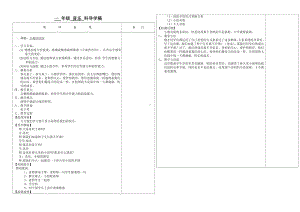 一年级下册音乐教案第二单元《唱歌 小雨沙沙 》 人教版 .doc