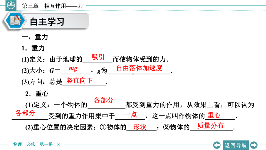 重力与弹力优秀课件2.ppt_第3页