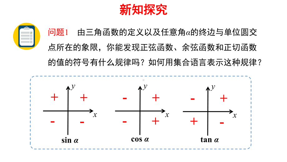 高中数学人教A版必修第一册《521三角函数的概念(第二课时)》课件.pptx_第3页