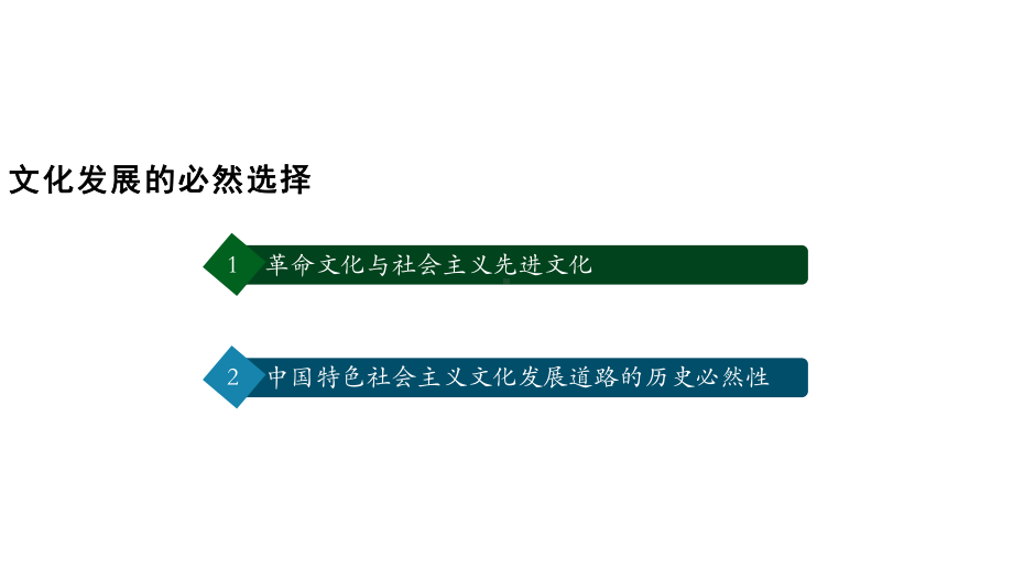 高中政治统编版必修四哲学与文化文化发展的必然选择PP课件.pptx_第3页