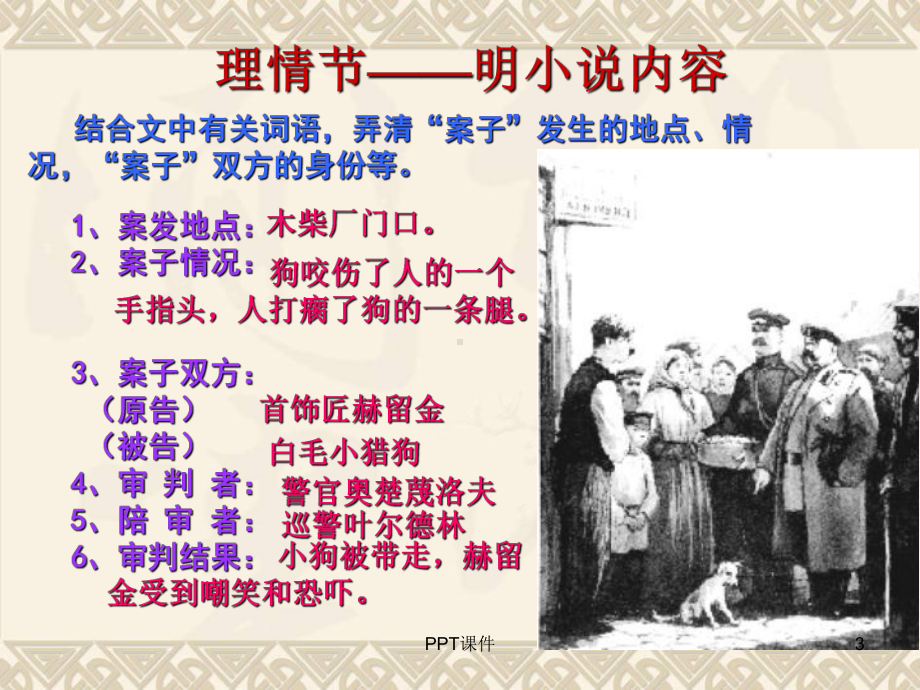 《变色龙》公开课课件(同名13).ppt_第3页