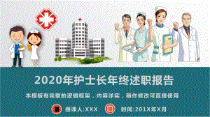 2020年护士长年终述职报告模板课件.pptx