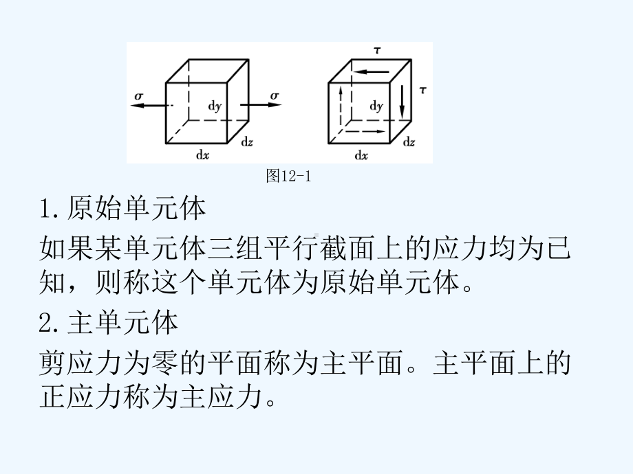 012第十二章应力状态和强度理论课件.ppt_第2页