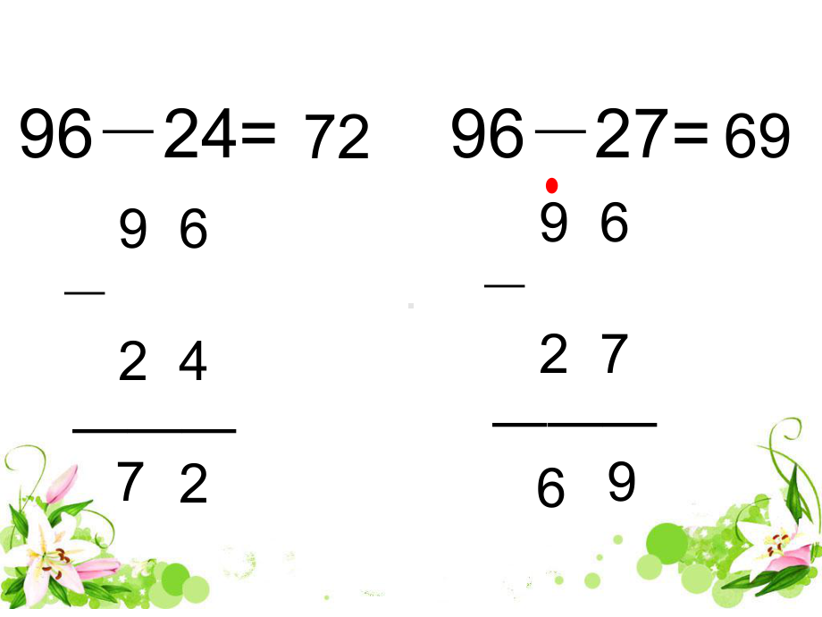 二年级数学下册课件-6 三位数减法的笔算（退位一次）-苏教版.ppt_第2页