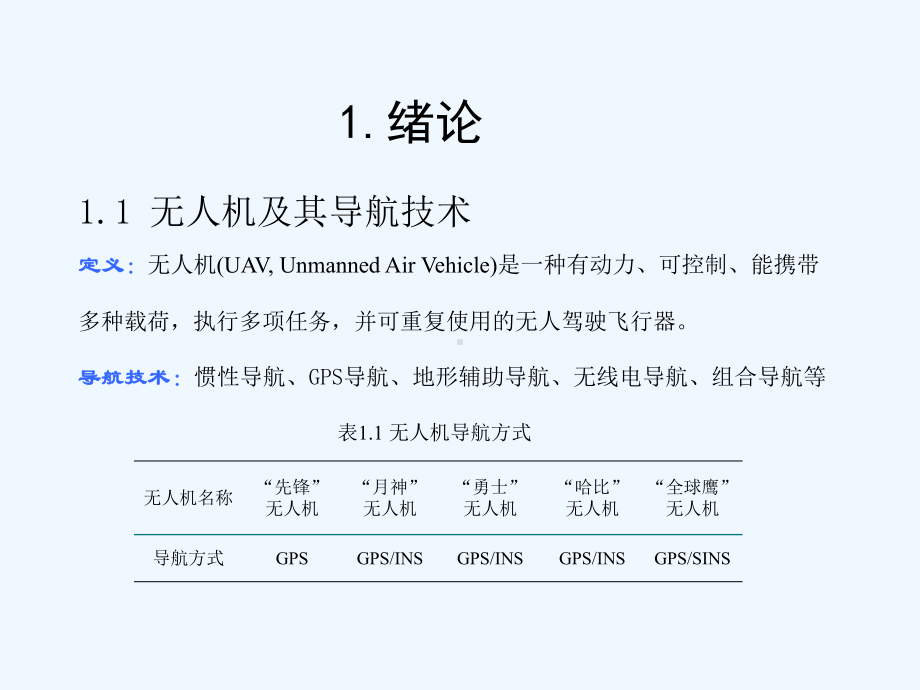 GPS在小型无人机导航定位中的应用研究(方展辉)课件.ppt_第3页