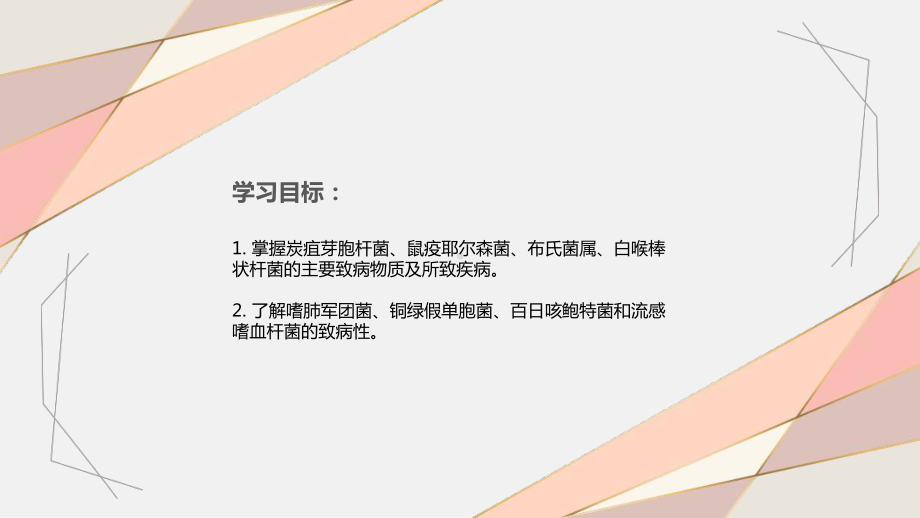 《病原生物与免疫学》课件19其他致病性细菌.pptx_第2页