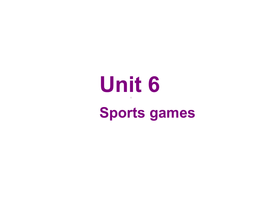 六年级下册英语课件-Unit6 Sports game辽师大版（三起） (5).pptx_第1页