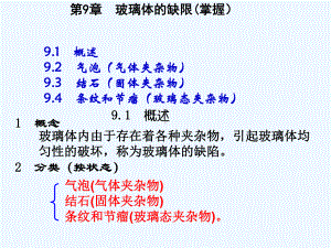 7-第9章-玻璃体的缺限课件.ppt