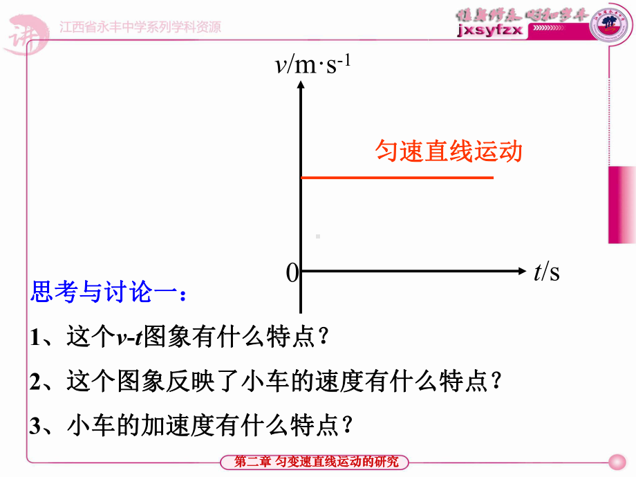 22匀变速直线运动的速度与时间的关系课件2.ppt_第3页