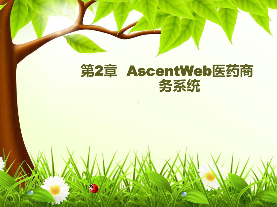 WEB案例开发第2章-AscentWeb医药商务系统课件.ppt_第1页