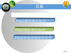 PICC置管与维护知识课件.ppt