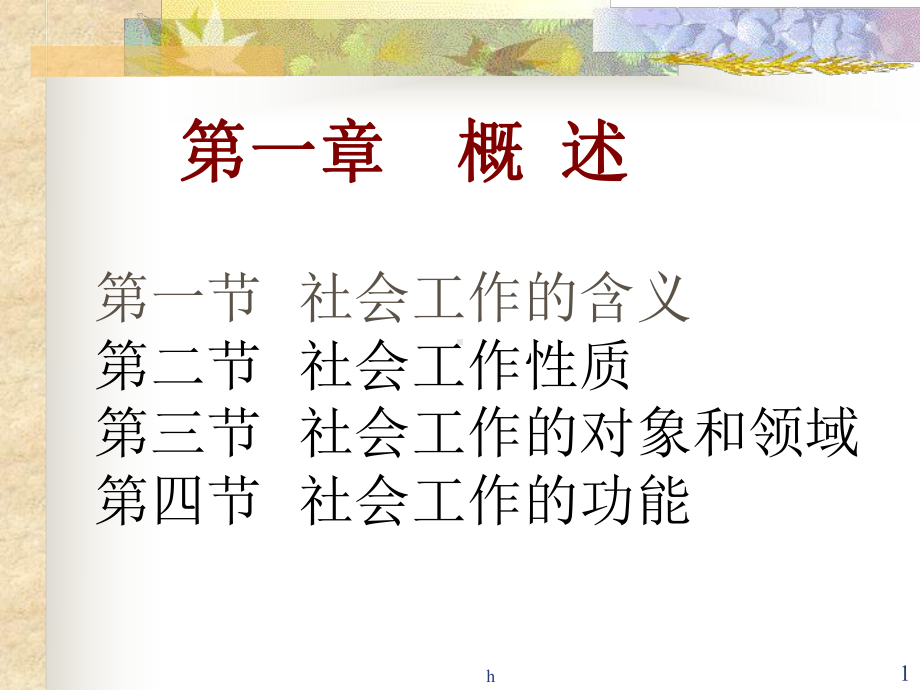 《社会工作概论概述》课件.ppt_第1页