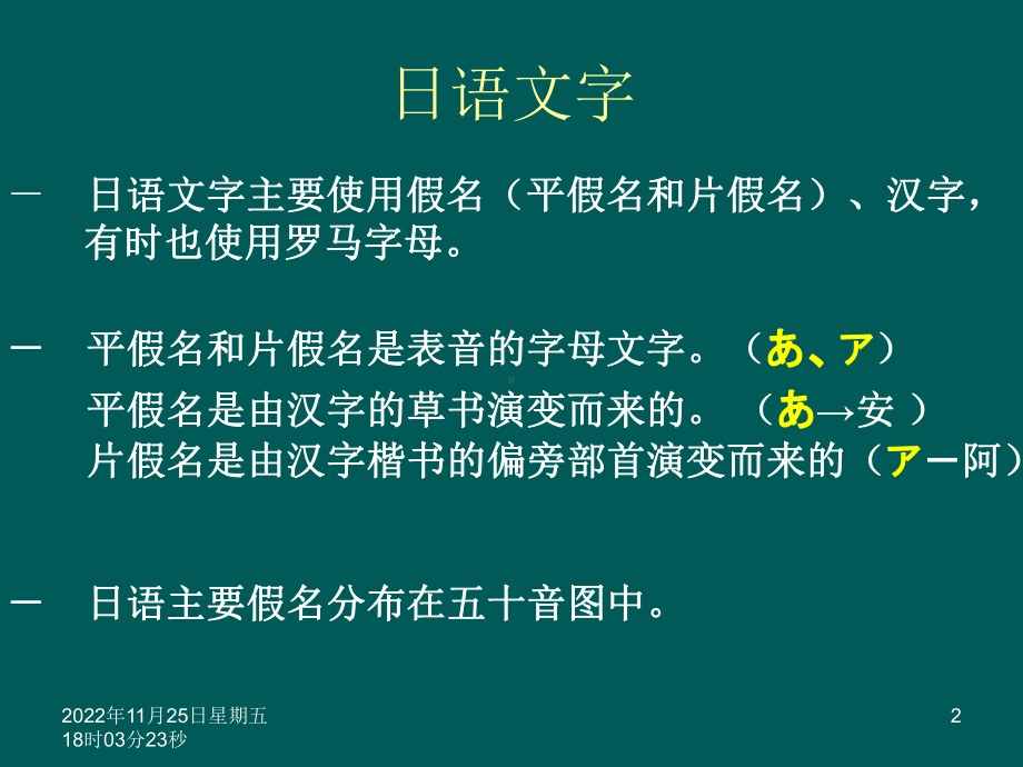 （日语学习）日语入门教程(五十音图)课件.ppt_第2页