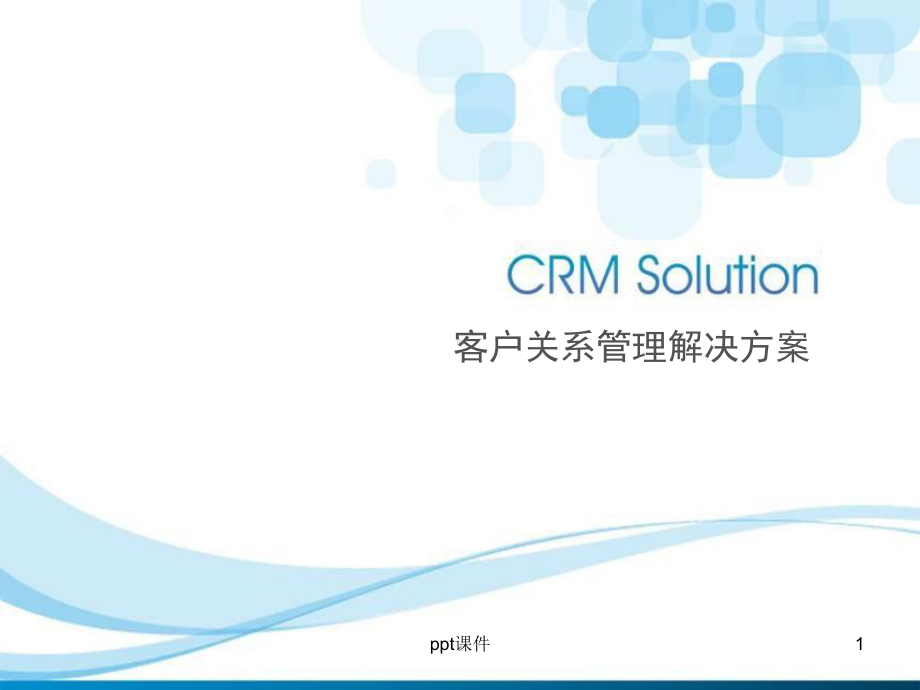 CRM系统解决方案课件.ppt_第1页