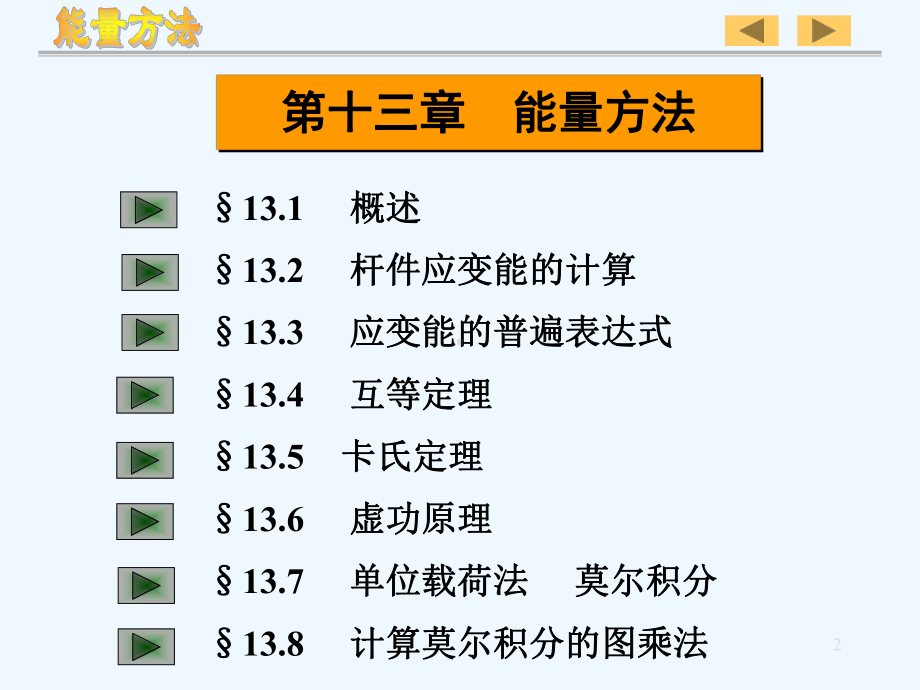 13工程力学能量方法课件.ppt_第2页