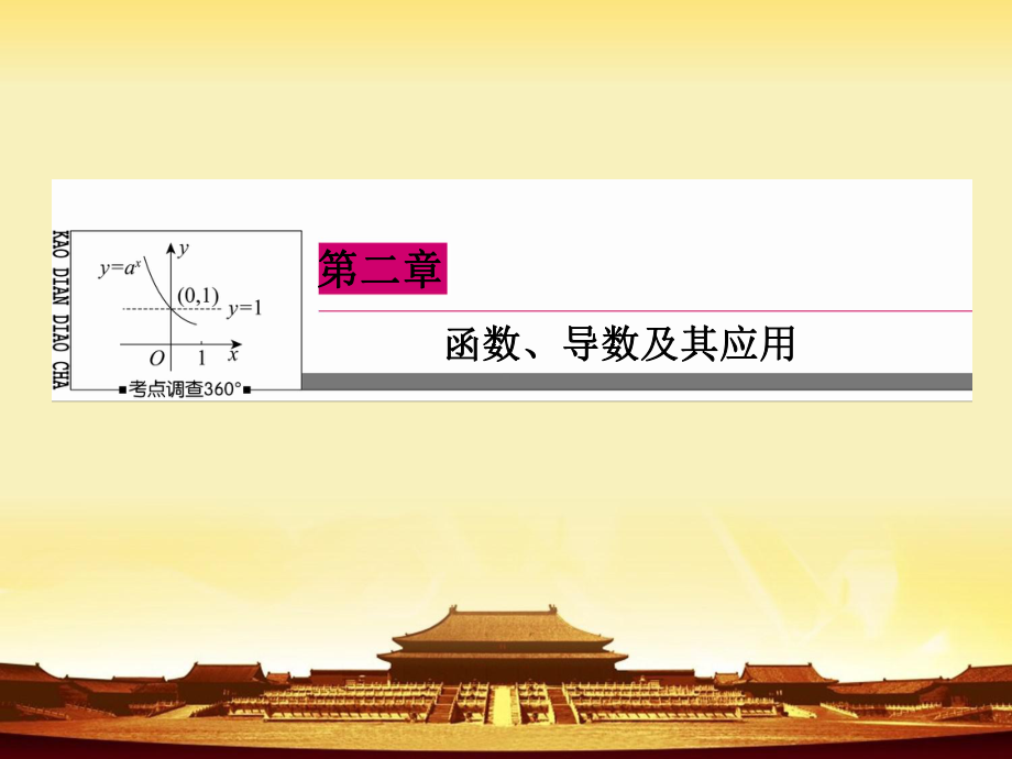 《高三数学总复习》高考数学理新课标A版一轮总复习课件-第2章-函数、导数及其应用-1.ppt_第1页