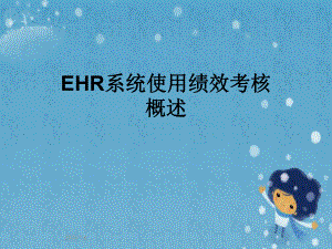 EHR系统使用绩效考核概述课件.pptx