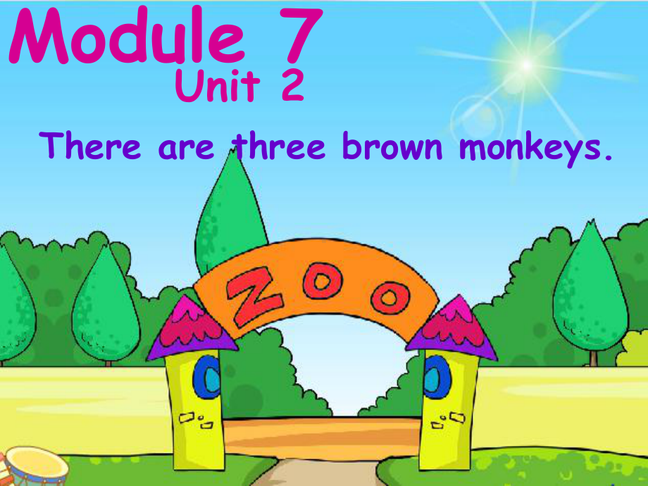 Unit-2-There-are-three-brown-monkeys课件4-优质公开课-外研新标准一起1下.ppt（纯ppt,不包含音视频素材）_第1页