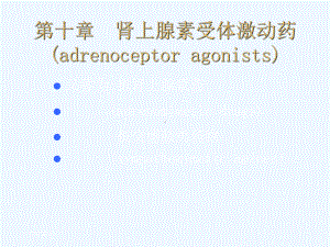 13肾上腺素受体激动药课件.ppt