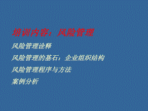 《IFM风险管理》课件.ppt