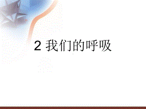 《2-我们的呼吸》课件1.ppt