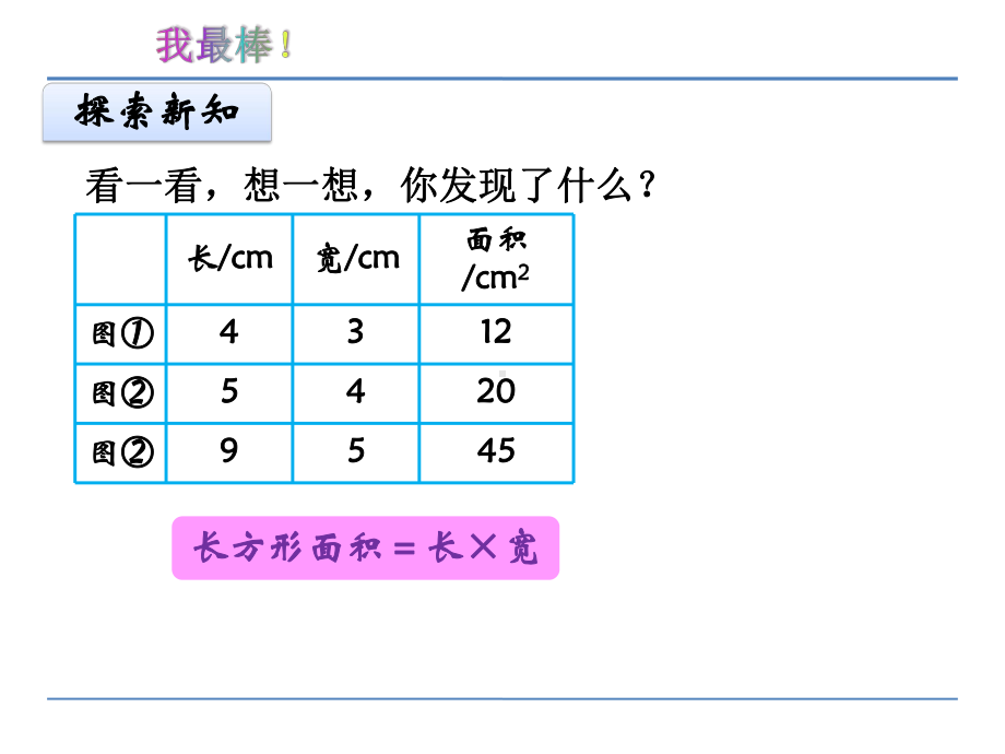 三年级数学下册课件-5.3 长方形的面积（16）-北师大版11张.ppt_第3页