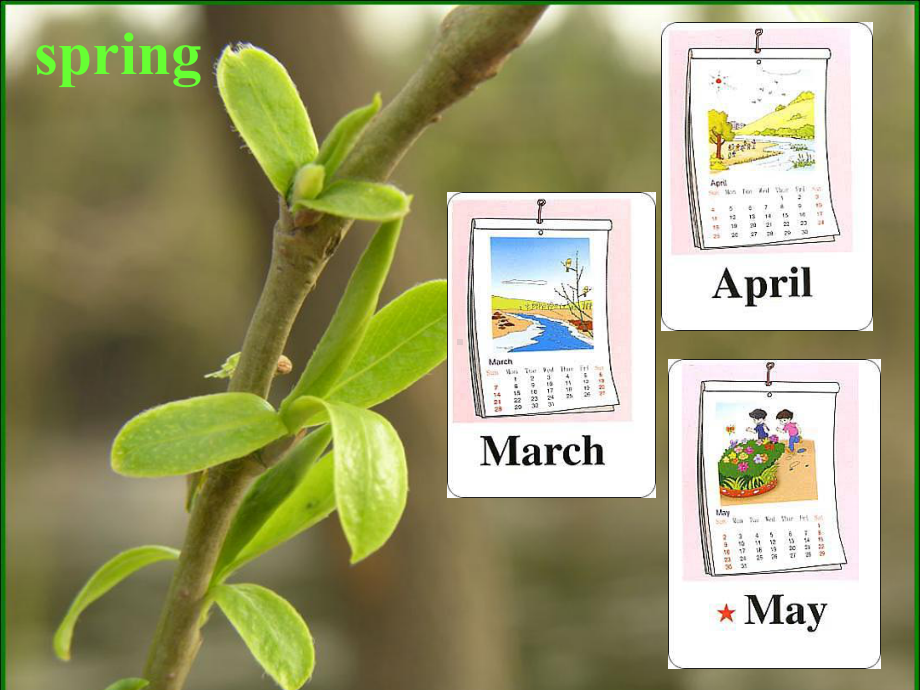 Unit-3-Spring-Begins-from-March-Part-B-seasons-and-months-优质公开课-陕旅5下课件.ppt（纯ppt,不包含音视频素材）_第2页