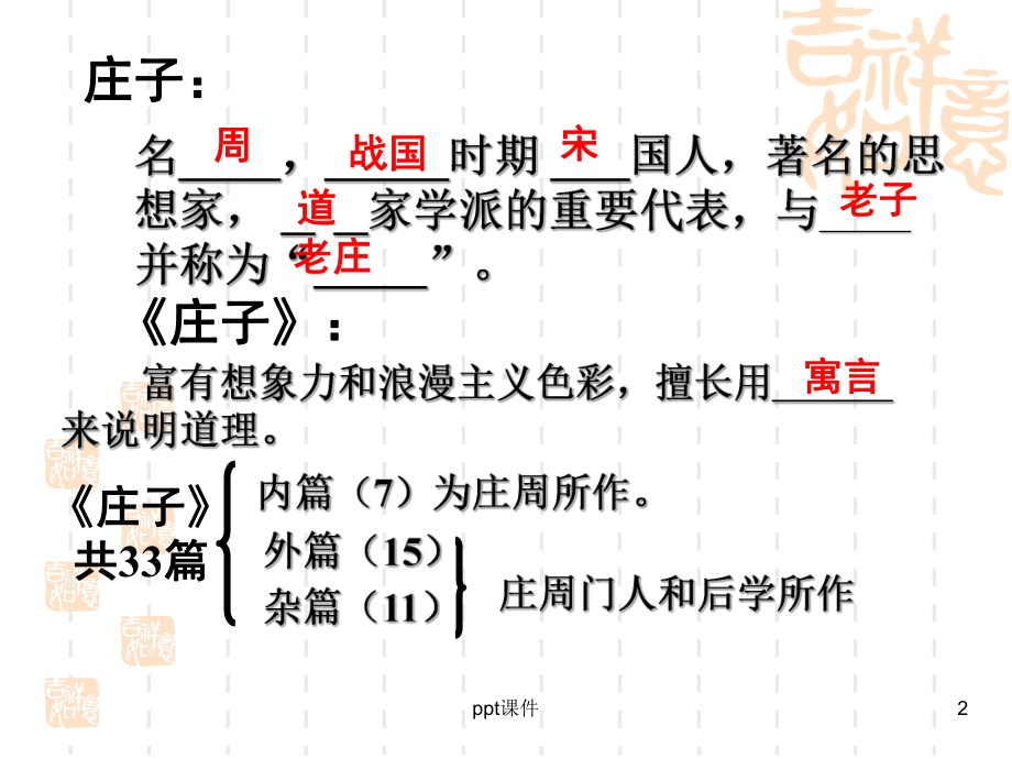 《庖丁解牛》—公开课教案课件.ppt_第2页