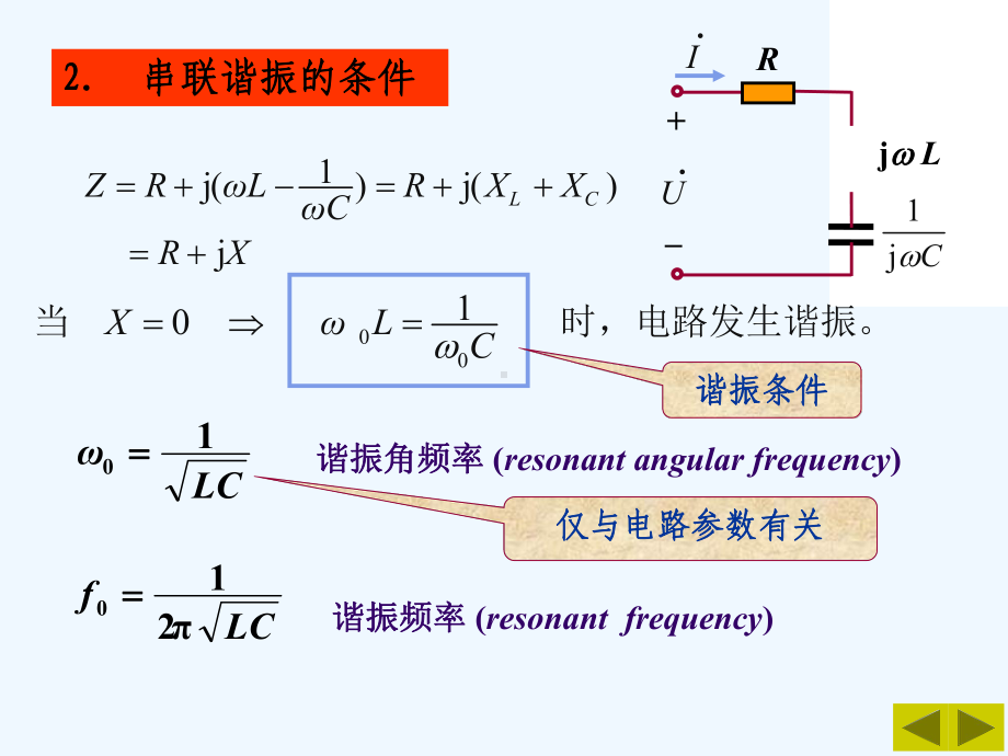 《电路原理》第五版-邱关源-98串联电路的谐振99课件.ppt_第2页