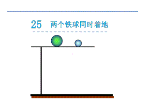 25-《两个铁球同时着地》课件.ppt