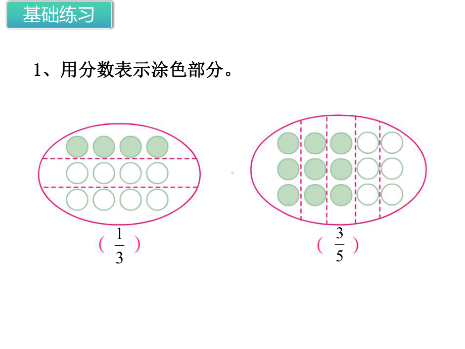 三年级下册数学课件45.分数的初步认识练习（练习课） 苏教版 (共13张PPT).ppt_第3页