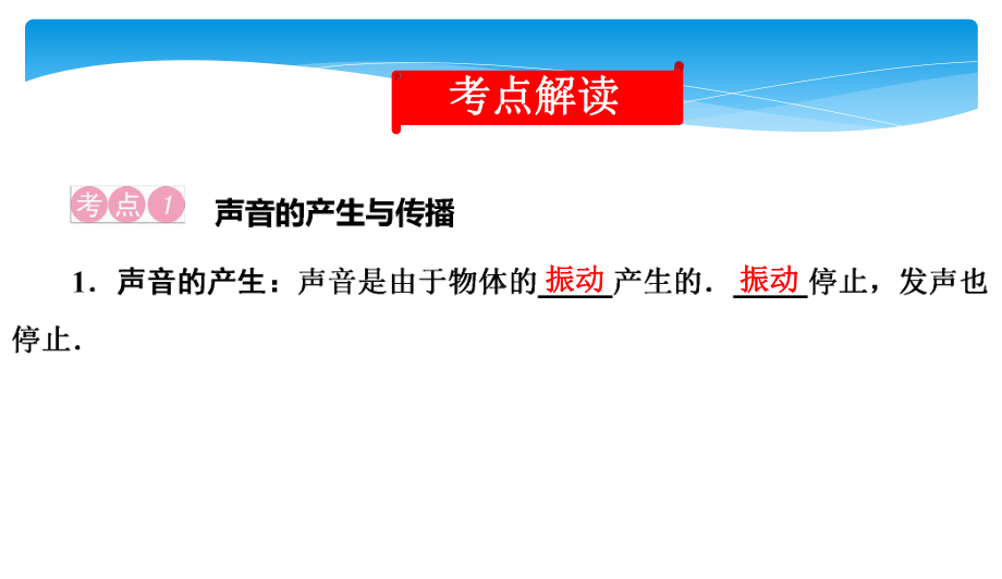 2021年中考物理总复习专题课件★★第1讲-声现象.ppt_第2页