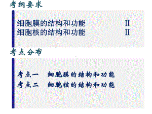 2021届新高考生物复习-细胞膜和细胞核课件.pptx