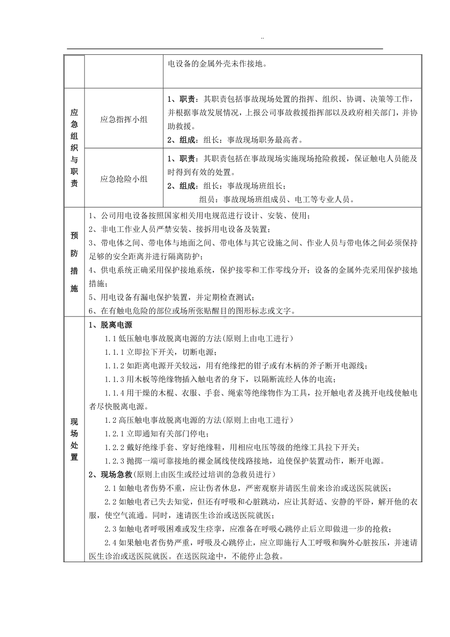 （处置卡模板）安全生产应急处置卡模板（常见事故）参考模板范本.docx_第3页