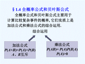 §14-全概率公式和贝叶斯公式课件.ppt