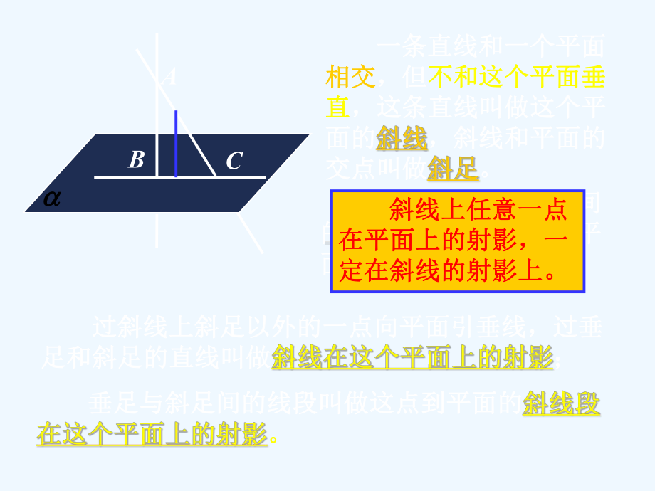 2正射影和三垂线定理课件.ppt_第3页