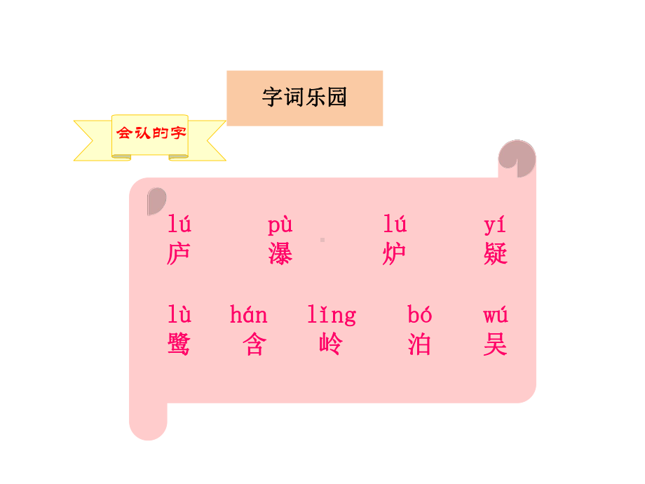 《望庐山瀑布》课件2.ppt_第3页