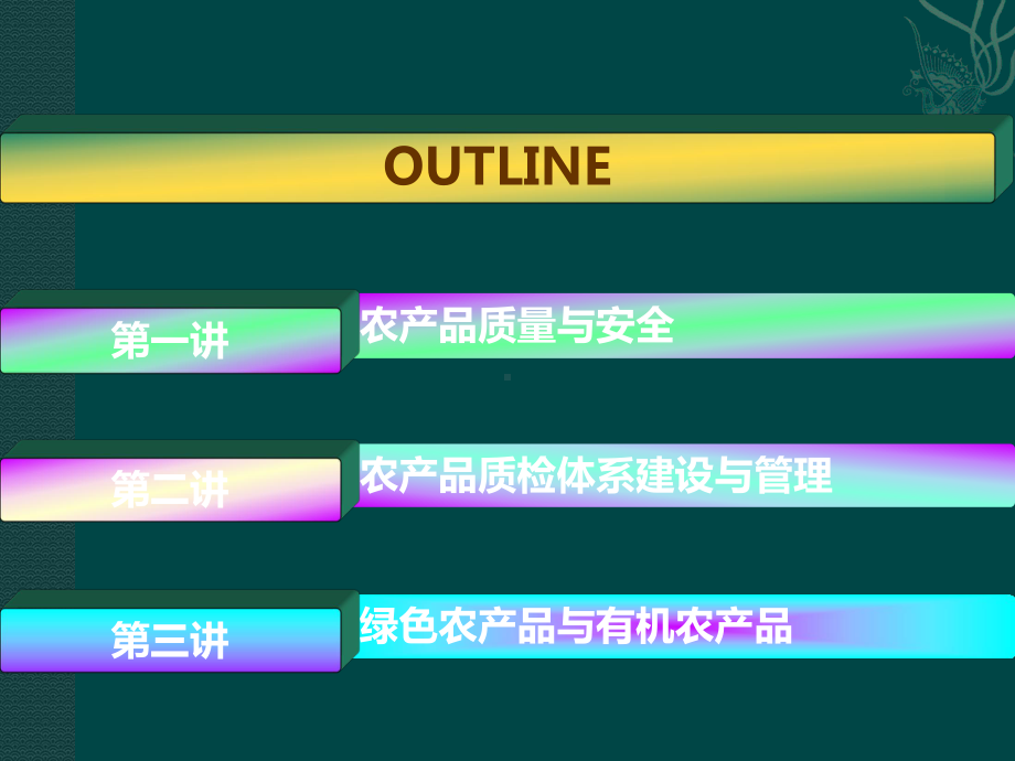 《农产品质量安全》系列讲座(第一讲-农产品质量及安全)课件.ppt_第2页