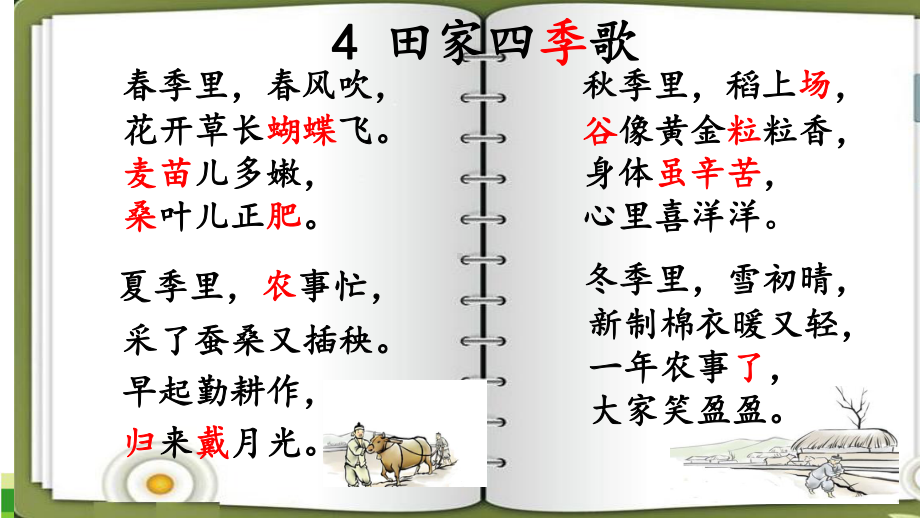 识字4-田家四季歌-优秀课件.ppt_第3页