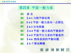 结构力学课件：第4章平面一般力系.ppt