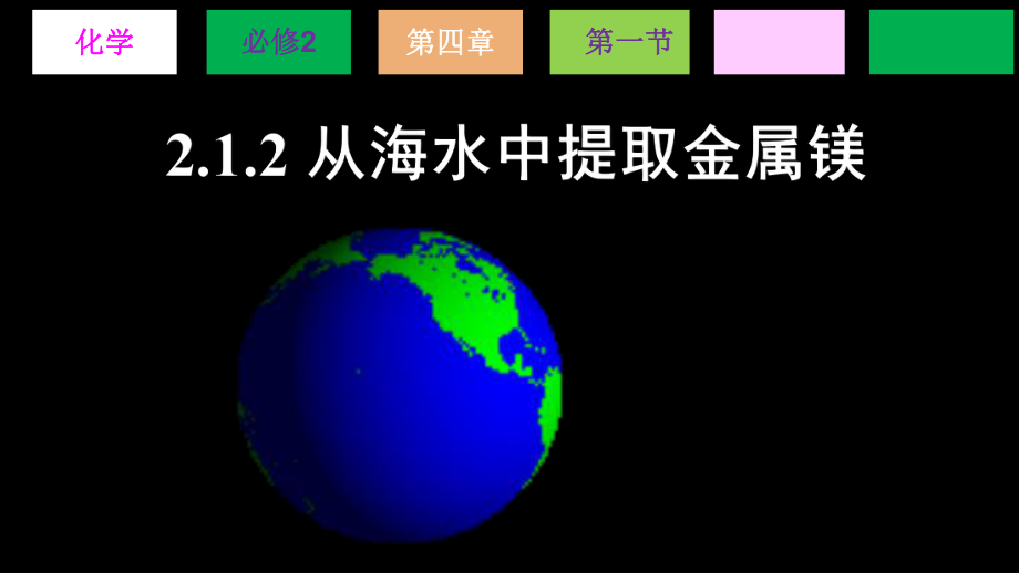 从海水中提取金属镁公开课优质课课件.pptx_第1页