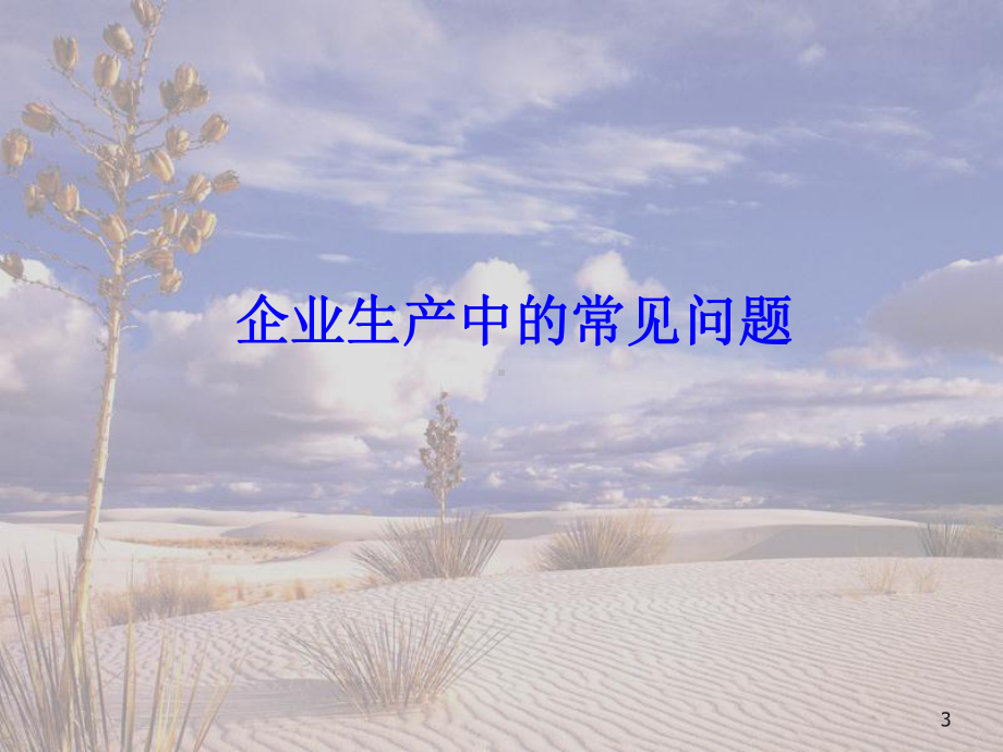 企业生产中的常见问题课件.ppt_第3页