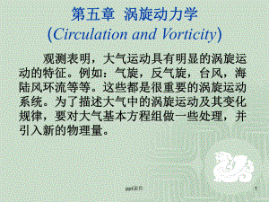 动力气象学-涡旋动力学课件.ppt